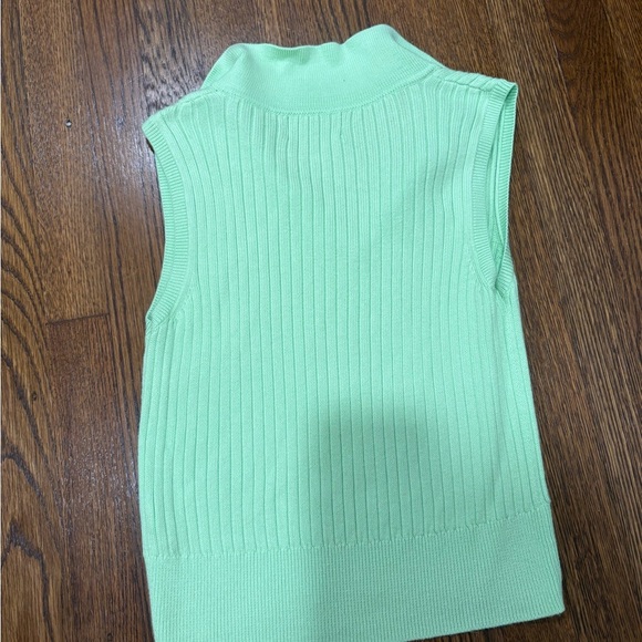 Old Navy Mint Green Ribbed Knit Top - Picture 3 of 4